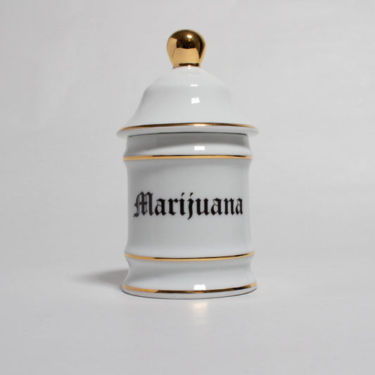 Petit Pot d'Apothicaire Marijuana